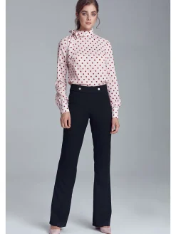 Marlenehose in Schwarz