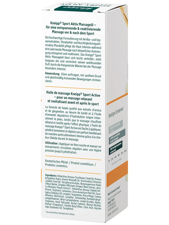 Massageöl "Sport Aktiv" - 100 ml