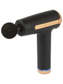 Massagepistole in Schwarz/ Gold