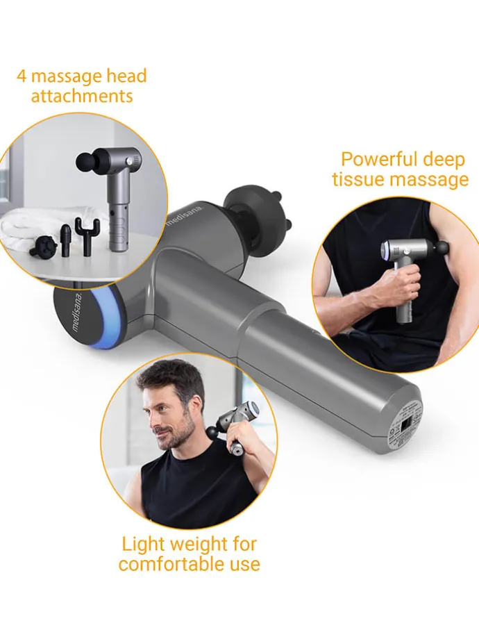 Massagepistole "MG 500 Massage Gun Pro" in Schwarz
