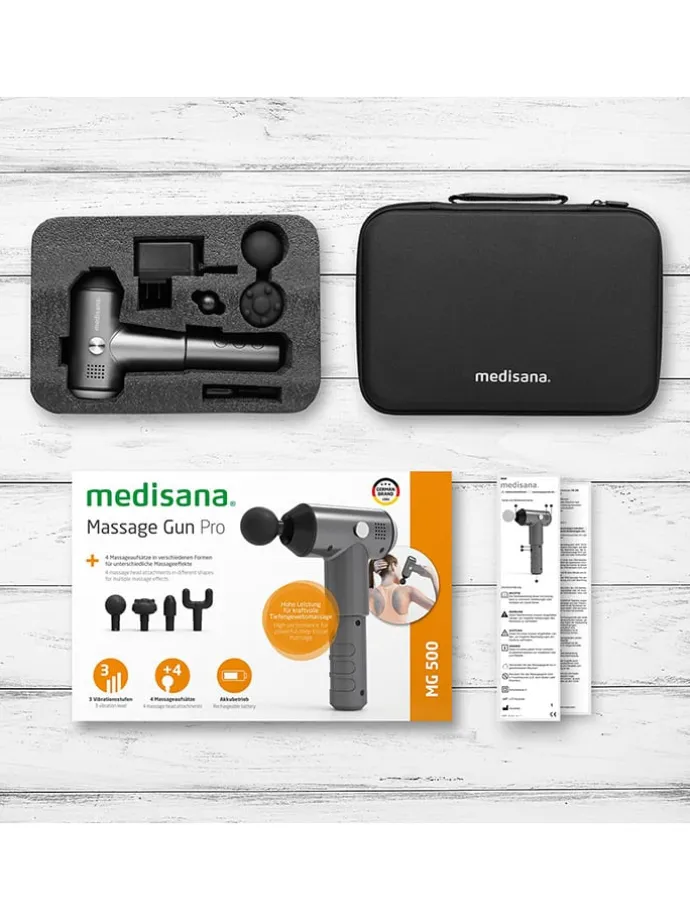 Massagepistole "MG 500 Massage Gun Pro" in Schwarz