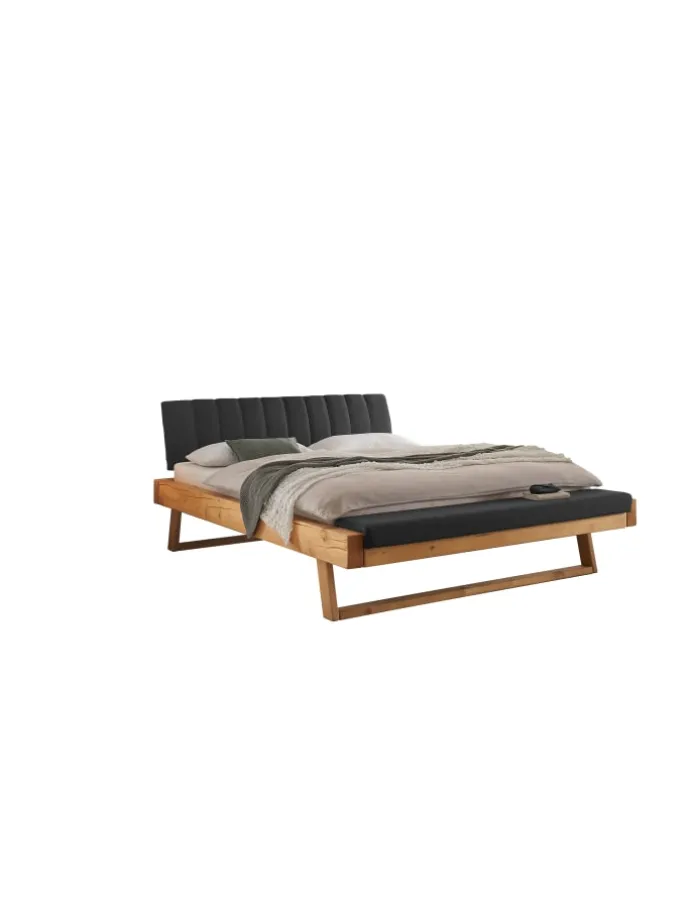 Massivholz Doppelbett Sarja 180x200 cm Fichte massiv in Fichte