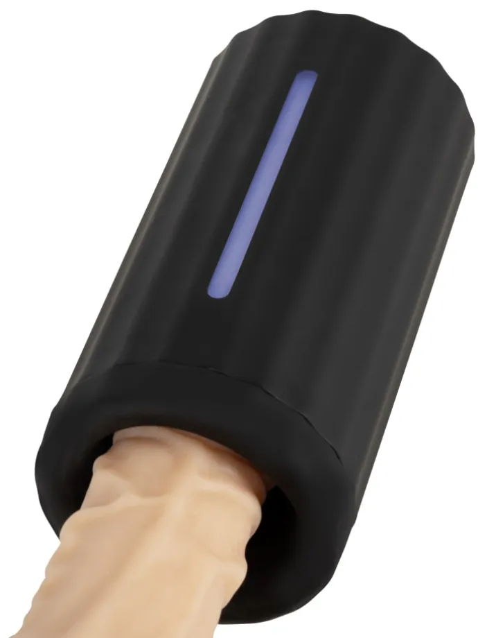 Masturbator Blow Job Masturbator with 3 Functions in schwarz
