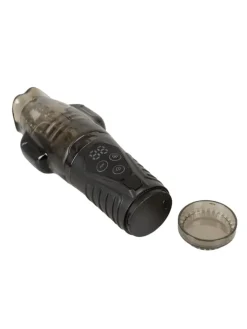 Masturbator Sucking Masturbator with Dual Vibration in schwarz
