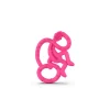 Matchstick Monkey Beißring / Zahnungshilfe Affe mini rosa