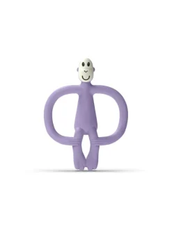 Matchstick Monkey Beißring / Zahnungshilfe Affe lila