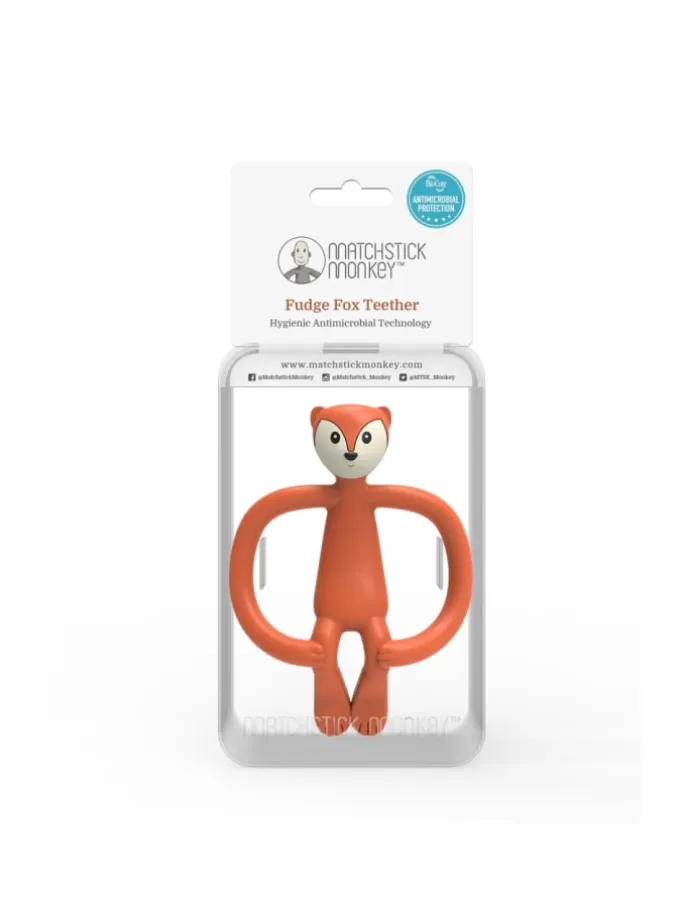 Matchstick Monkey Beißring / Zahnungshilfe Tiermotive Fudge Fuchs