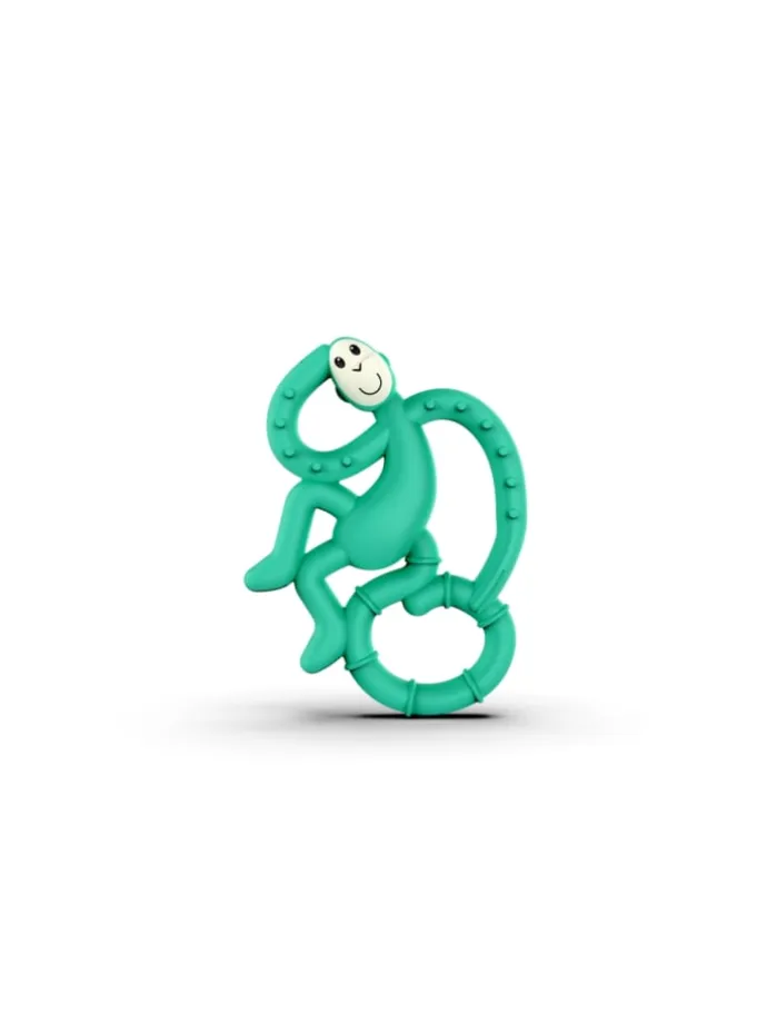 Matchstick Monkey Beißring / Zahnungshilfe Affe mini grün