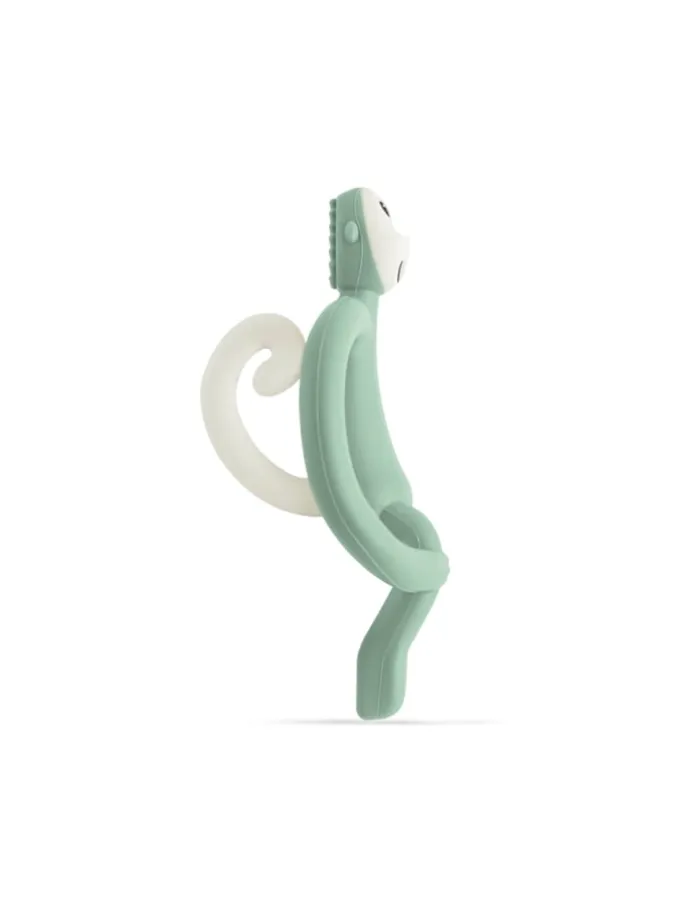 Matchstick Monkey Beißring / Zahnungshilfe Affe Original mintgrün