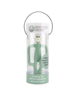 Matchstick Monkey Beißring / Zahnungshilfe Affe Original mintgrün