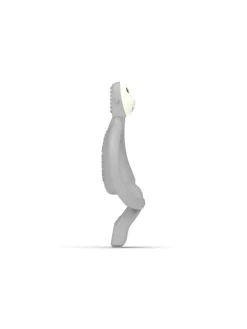 Matchstick Monkey Beißring / Zahnungshilfe Affe hellgrau