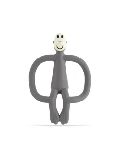 Matchstick Monkey Beißring / Zahnungshilfe Affe Original grau