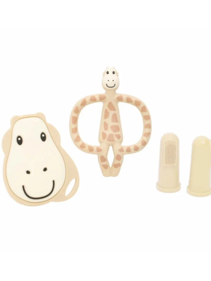 Matchstick Monkey Beißring / Zahnungshilfe Starter Set Gigi Giraffe