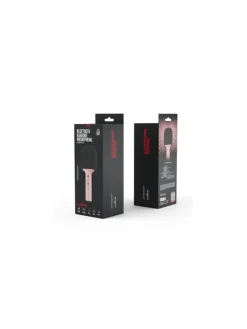 Maxlife Bluetooth-Mikrofon mit Lautsprecher MXBM-600 Pink in Rosa