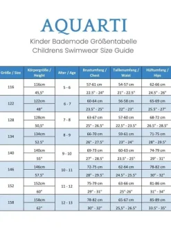Mädchen Badeanzug mit Ringerrücken in graphit