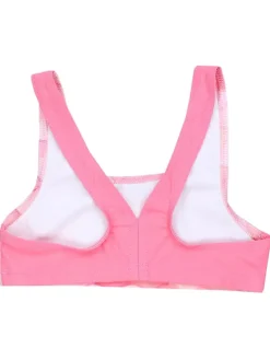 Mädchen Sport Bikini Racerback Bustier & Bikinislip in rosa