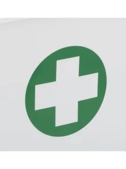 Medizinbox in Weiß/ Grün