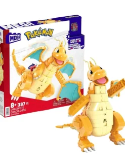 MEGA Pokémon Dragoran 388-tlg.Bauset mit Kurbel Actionfigur 8 Jahren HKT25