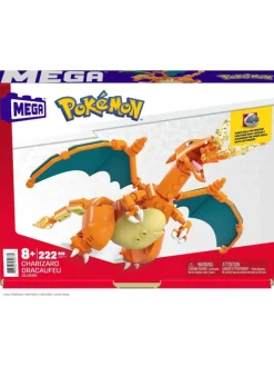 Mega Pokémon Glurak Figur zum Zusammenbauen 223 tlg. beweglich Actionfigur 6+