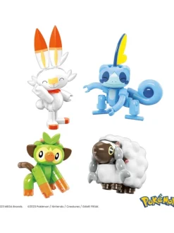 MEGA Pokémon Trainerteam HTJ758 Pokébällen 6+ Pikachu Bisasam Bisasam Schiggy
