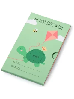 Meilensteinkarten "My first steps in life" - (B)10,5 x (H)17 cm