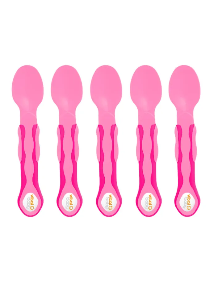 Mein erster Löffel - 5 Stk. pink
