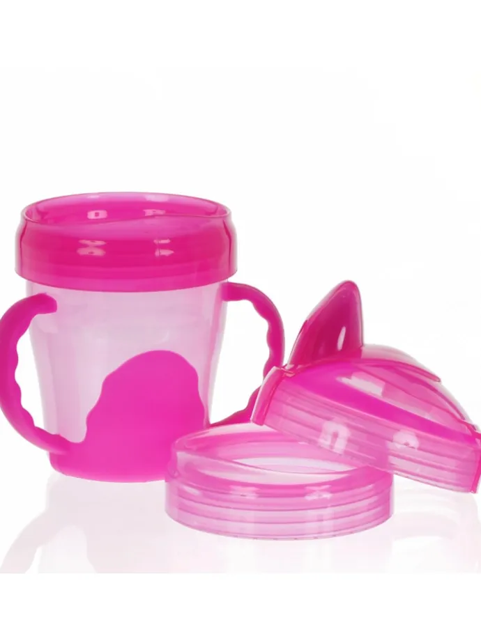 Mein erster 3-Stufen trinklernbecher - 200ml pink