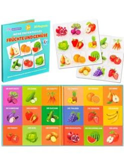 Meine ersten Puzzles Früchte und Gemüse