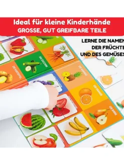 Meine ersten Puzzles Früchte und Gemüse