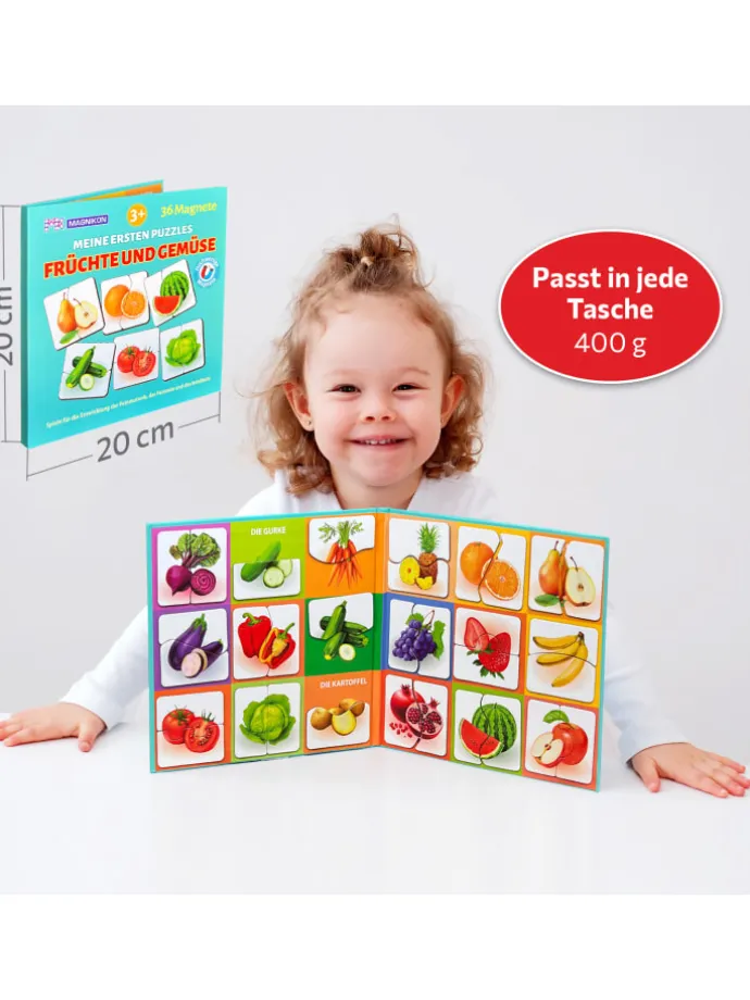 Meine ersten Puzzles Früchte und Gemüse