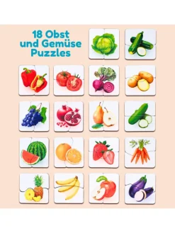 Meine ersten Puzzles Früchte und Gemüse