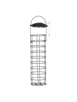 Meisenknödelhalter in Grau - (H)31 x Ø 8,5 cm