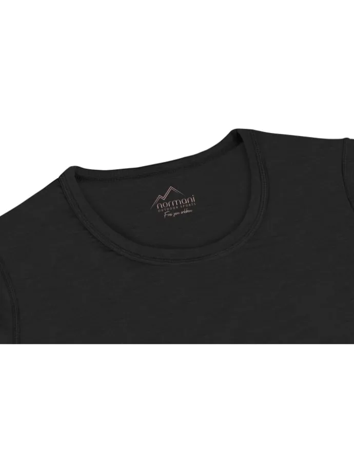Merino Umstands-Langarm-Shirt Cambria in Anthrazit