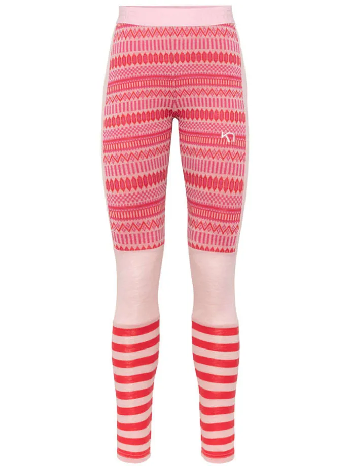 Merinowoll-Thermounterhose "Akle" in Pink