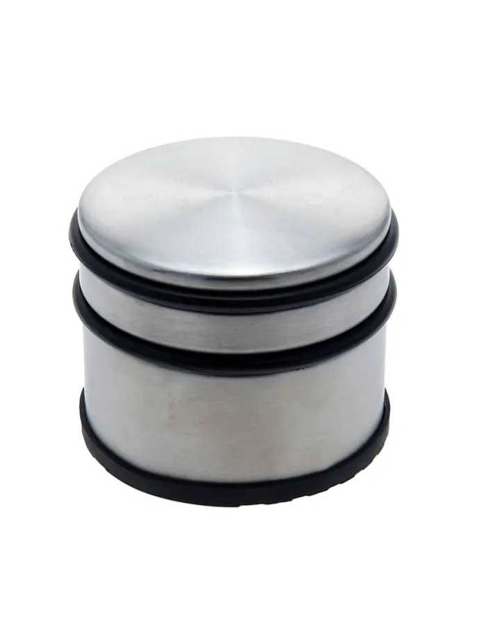 Metall-Türstopper in silbern