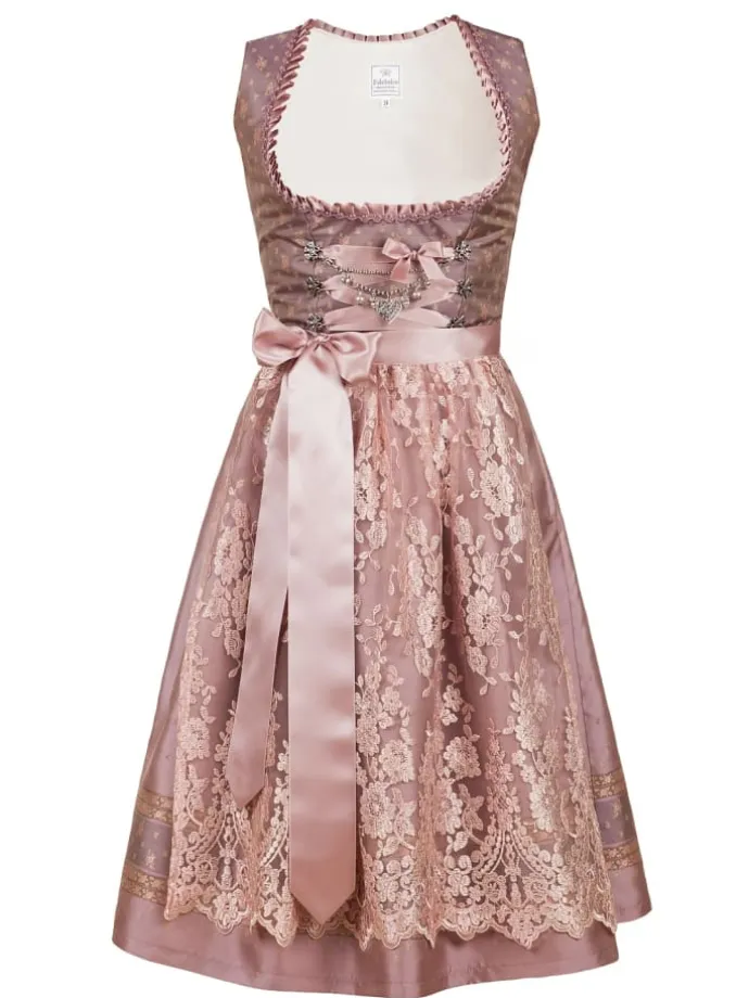 Midi Dirndl 2-teilig Madeleine in rose