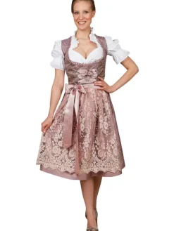 Midi Dirndl 2-teilig Madeleine in rose