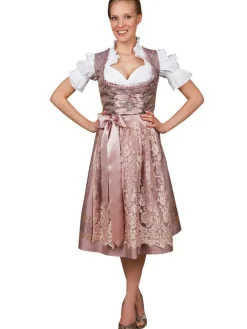Midi Dirndl 2-teilig Madeleine in rose