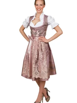 Midi Dirndl 2-teilig Madeleine in rose