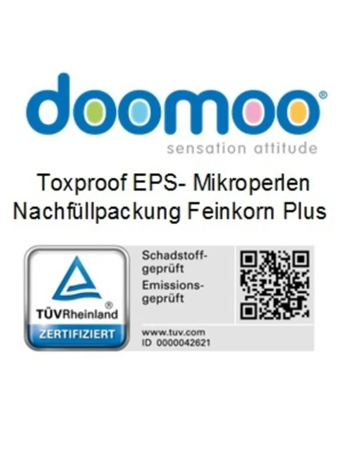 Mikroperlen Toxproof Nachfüllbeutel in Weiß - 5 Liter