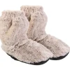Mikrowellen-Fußwärmer in Beige