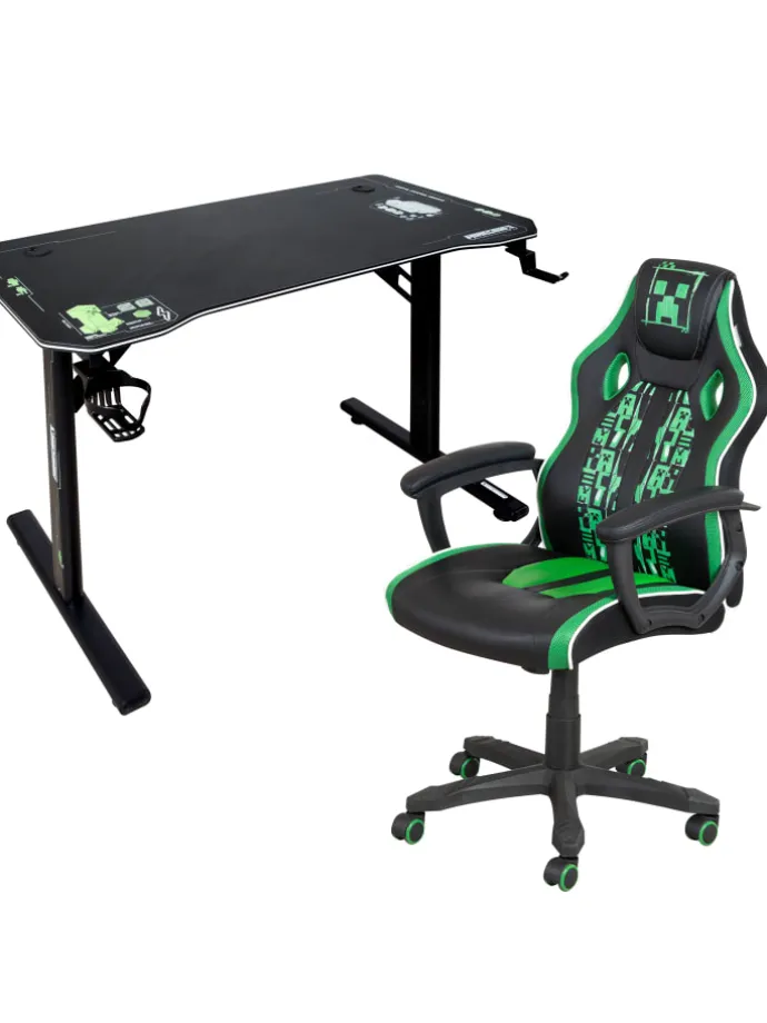 MINECRAFT - Schreibtisch, Bürotisch, Gaming-Tisch