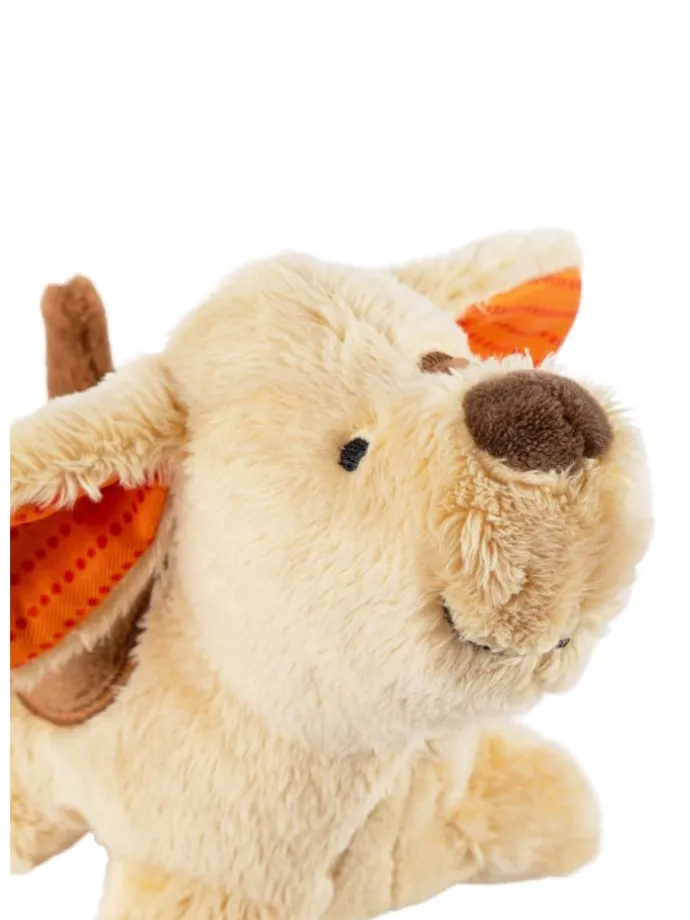 Mini Spieluhr Hund in beige