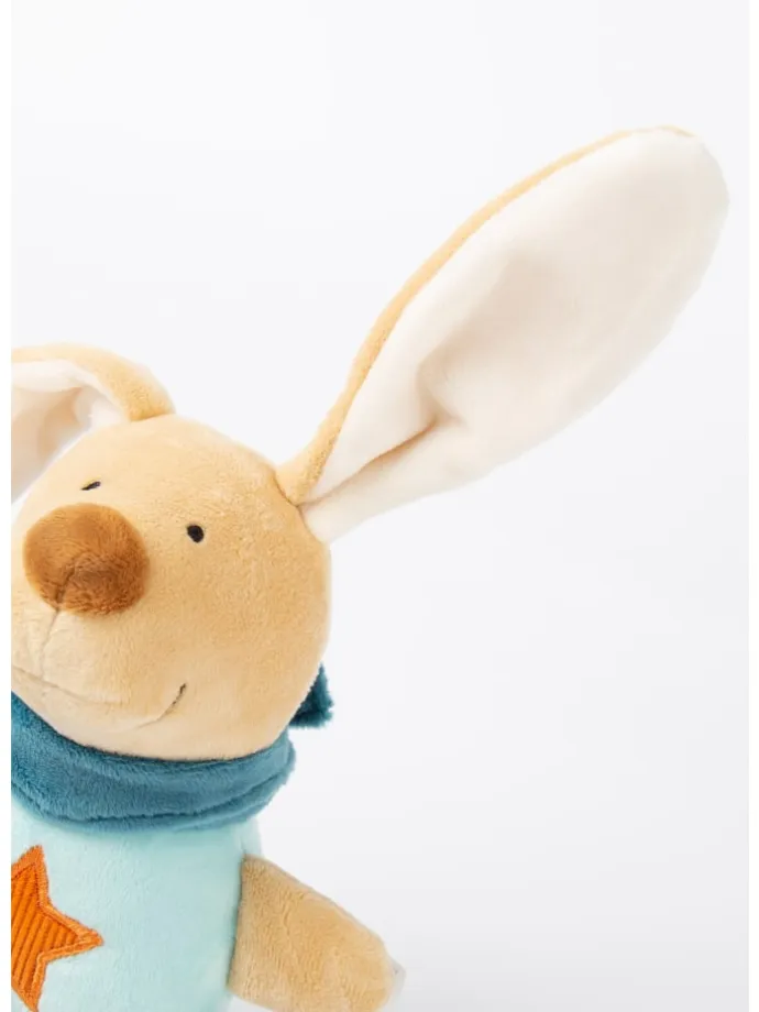 Mini-Spieluhr Hase in hellblau