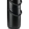 Mülleimer "Circular" in Schwarz - 22+12 l