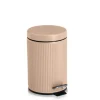 Mülleimer in beige