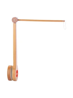 Mobilehalter Holz PlayQ in hellbraun