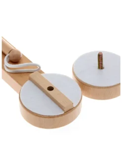 Mobilehalter Holz PlayQ in hellbraun