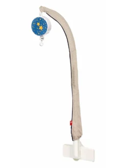 Mobilehalter mit Spieluhr "Brahm Wiegenlied" PlayQ in beige