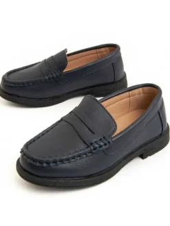 Mokassins Colegialb in Blau